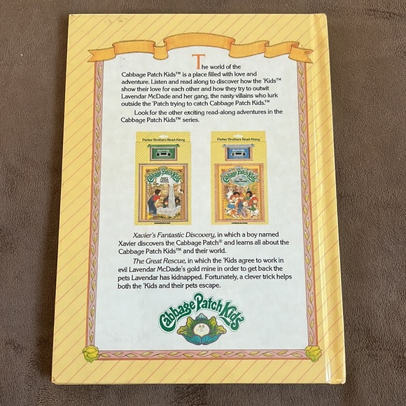 Vintage 1984 Cabbage Patch Kids “The Big Bicycle Race” Story Book - Picture 10 of 10